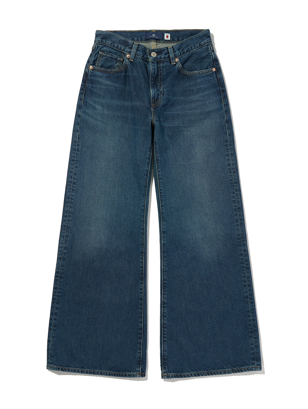 BLUETAB™ CARVE リラックスジーンズ ミディアムインディゴ MADE IN