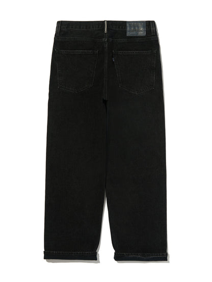 BLUETAB™ MARKER ルーズジーンズ ブラック