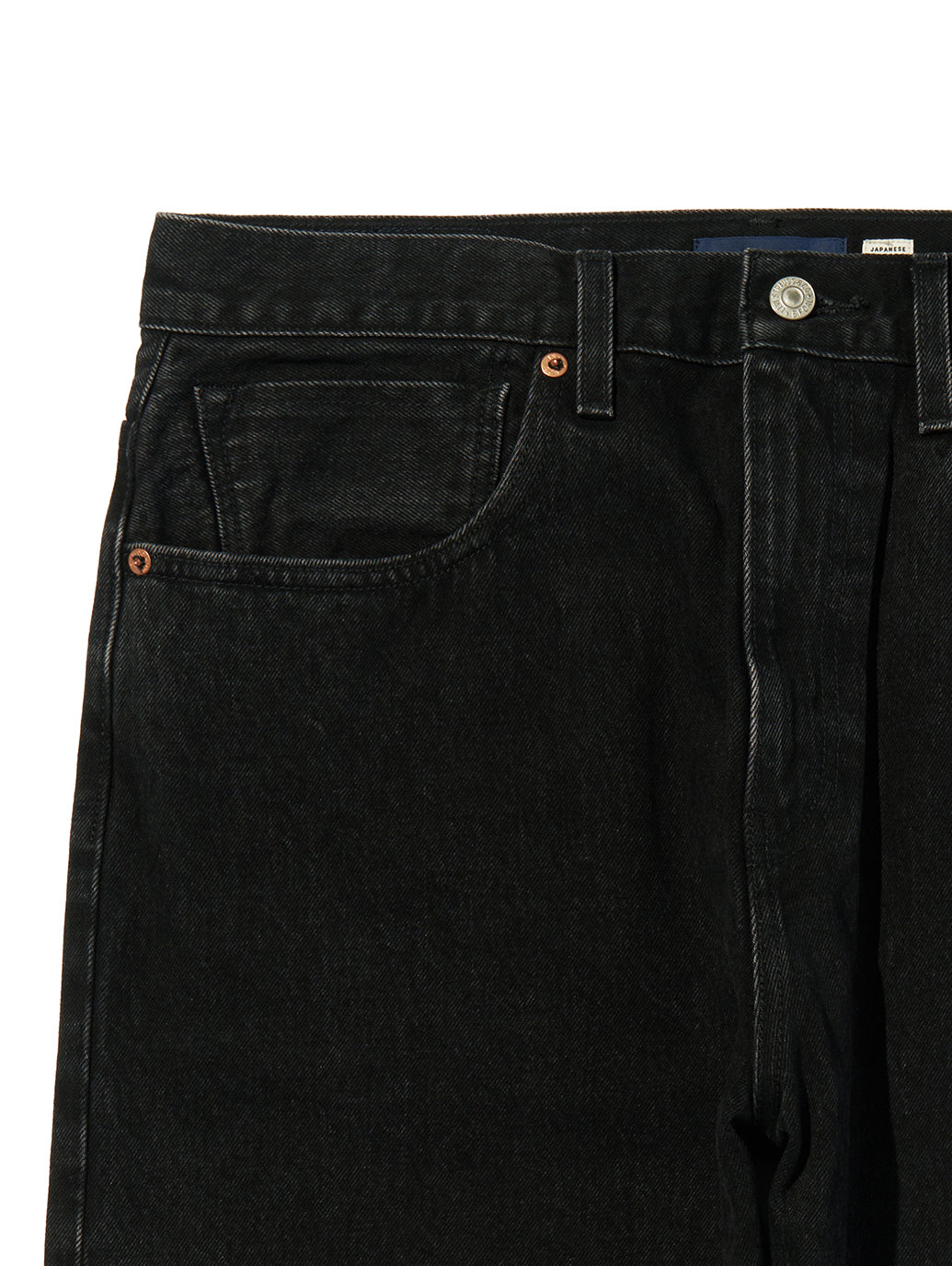 BLUETAB™ MARKER ルーズジーンズ ブラック