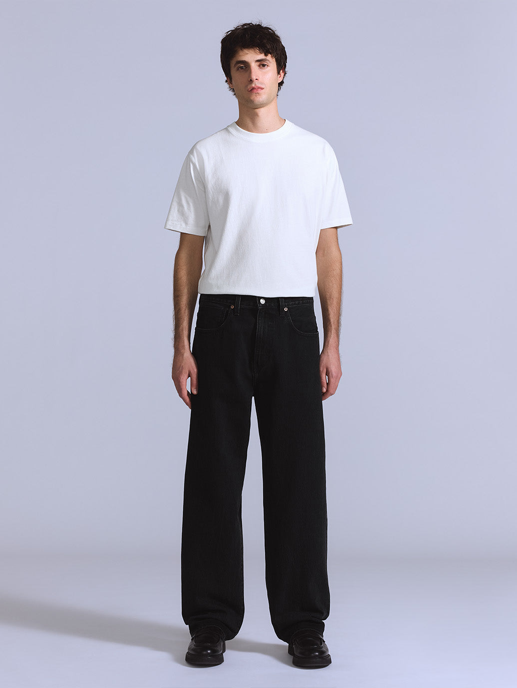 BLUETAB™ MARKER ルーズジーンズ ブラック – リーバイス®公式