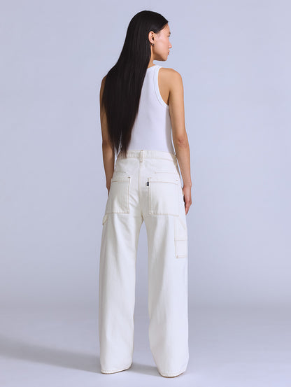 BLUETAB™ カーペンターパンツ ベージュ 