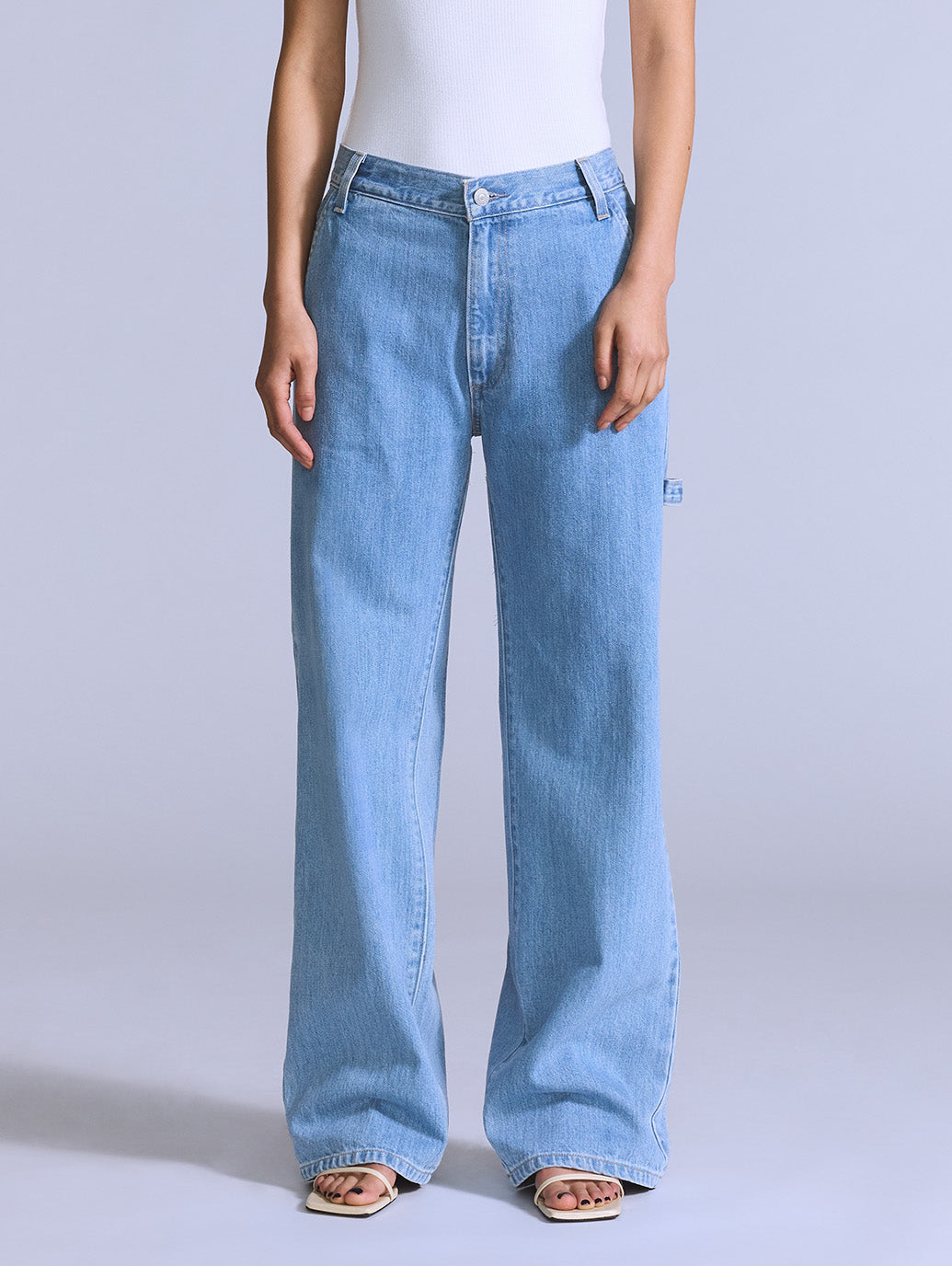 BLUETAB™ カーペンターパンツ ライトインディゴ 