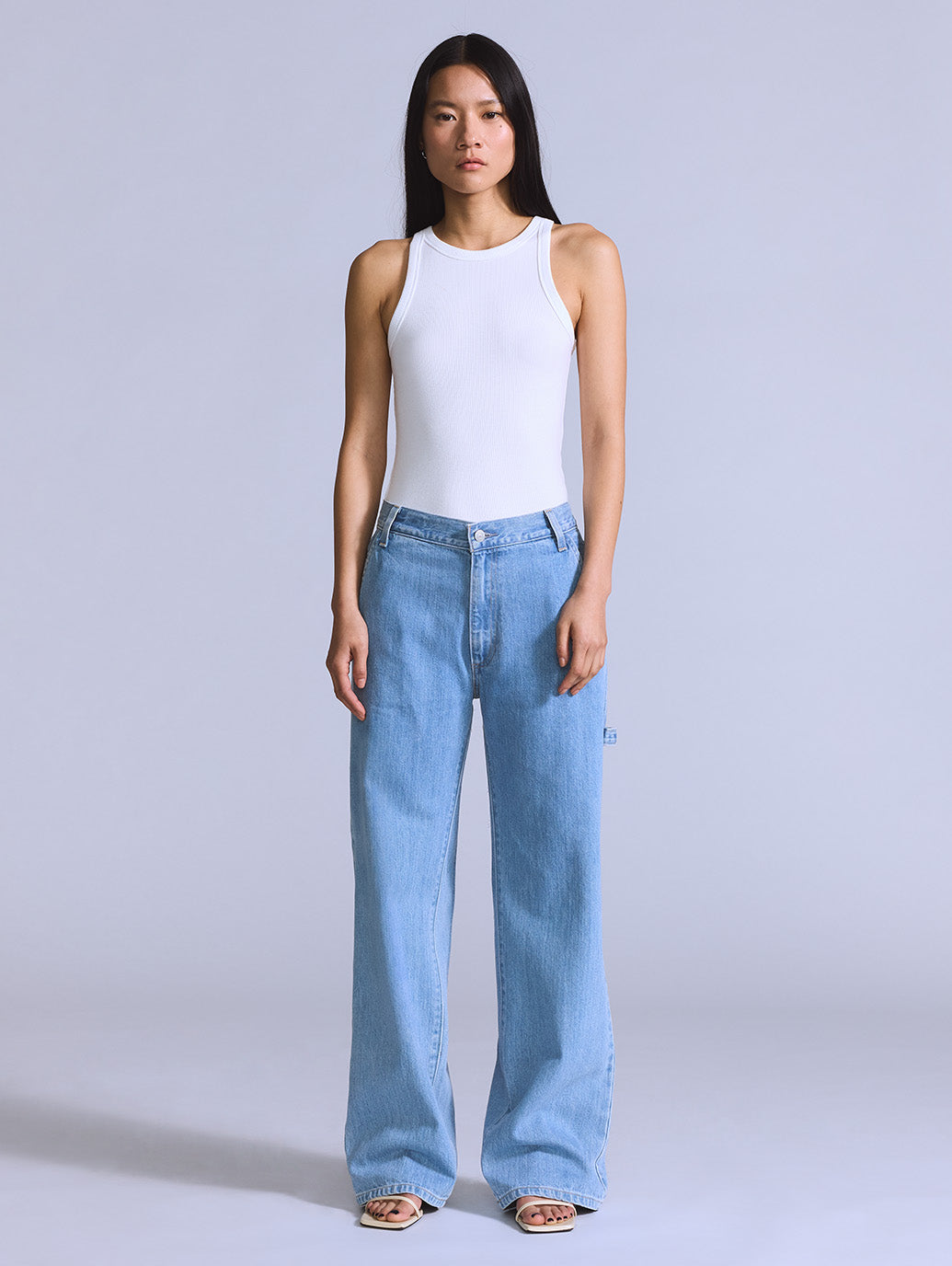 BLUETAB™ カーペンターパンツ ライトインディゴ 