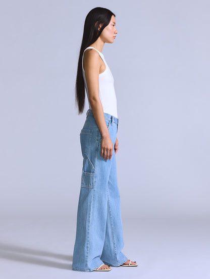 BLUETAB™ カーペンターパンツ ライトインディゴ 