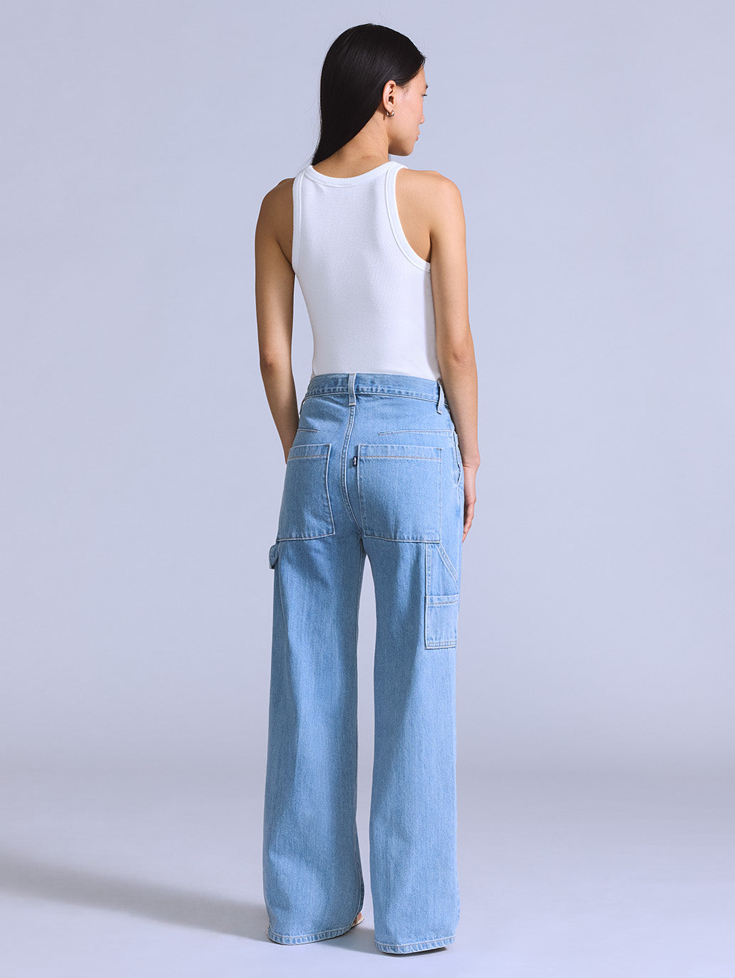 BLUETAB™ カーペンターパンツ ライトインディゴ 