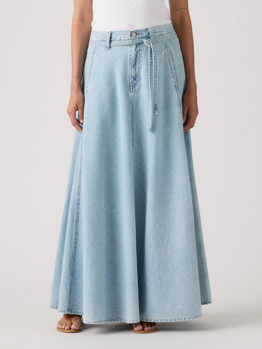 XL スカート ライトインディゴ