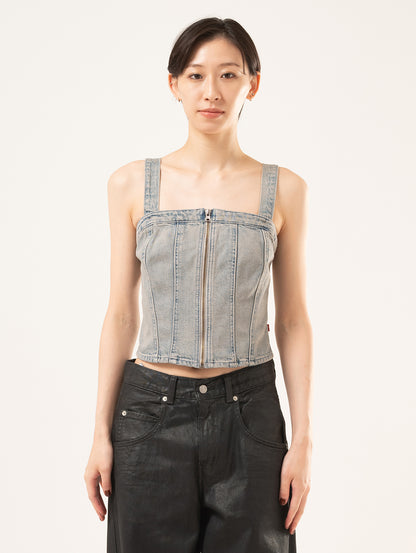 スカルプドビスチェ