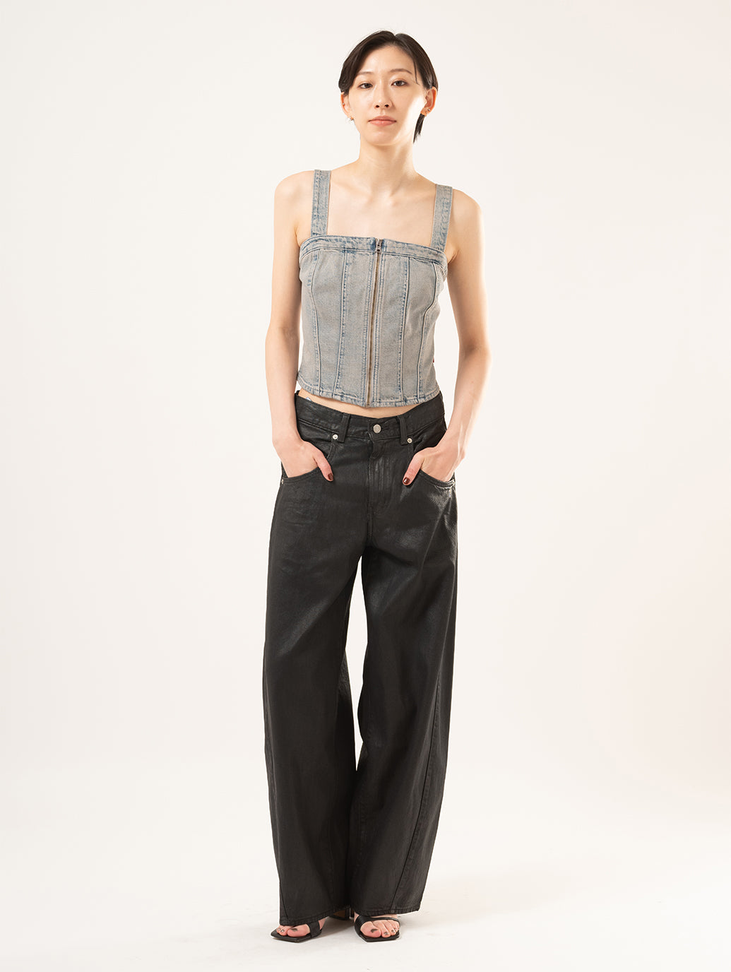 スカルプドビスチェ