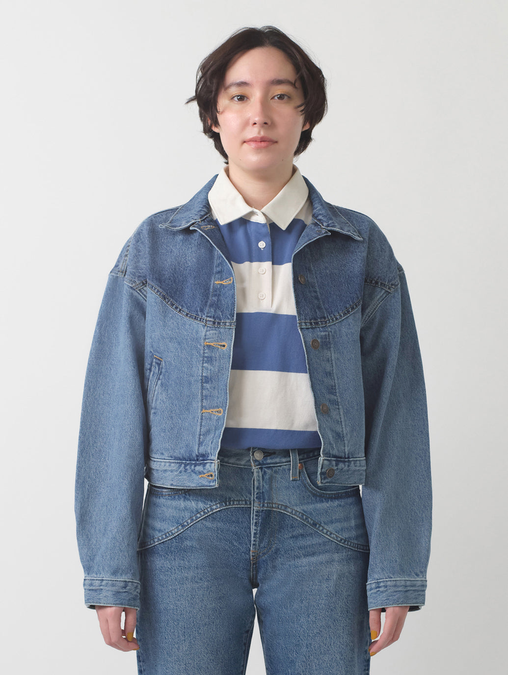 SHRUNKEN 90S トラッカージャケット