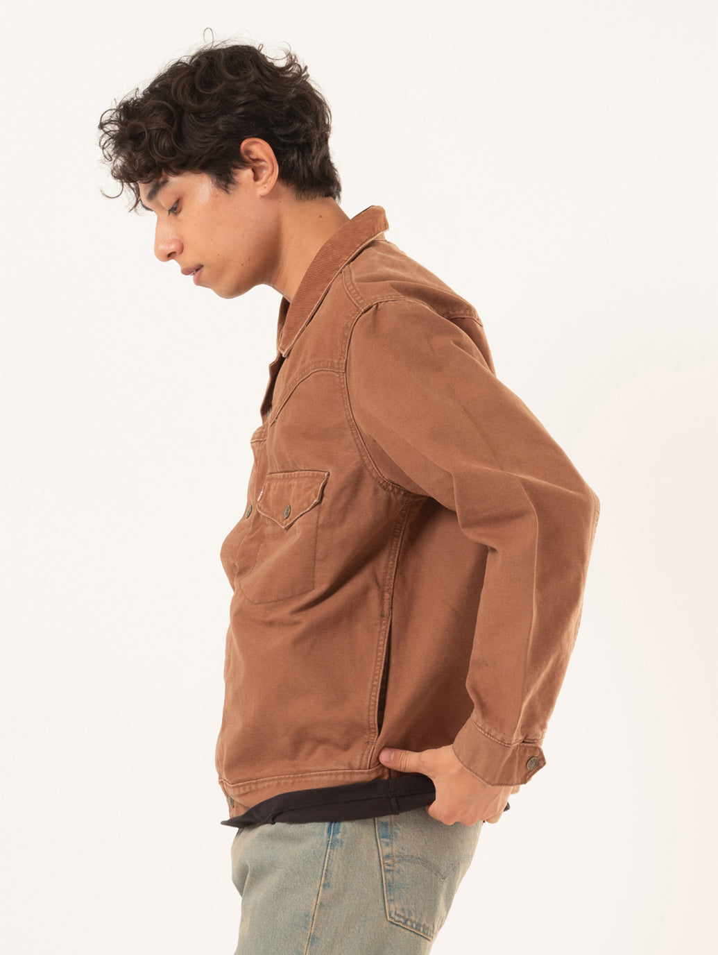 ウエスタンショートホーン トラッカージャケット