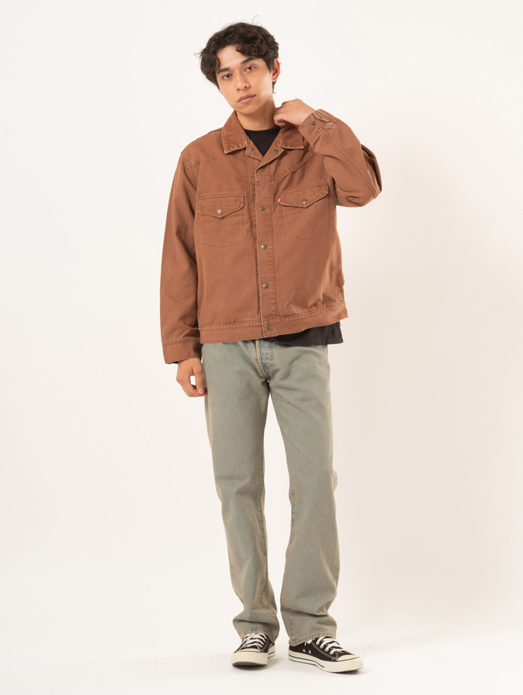 ウエスタンショートホーン トラッカージャケット