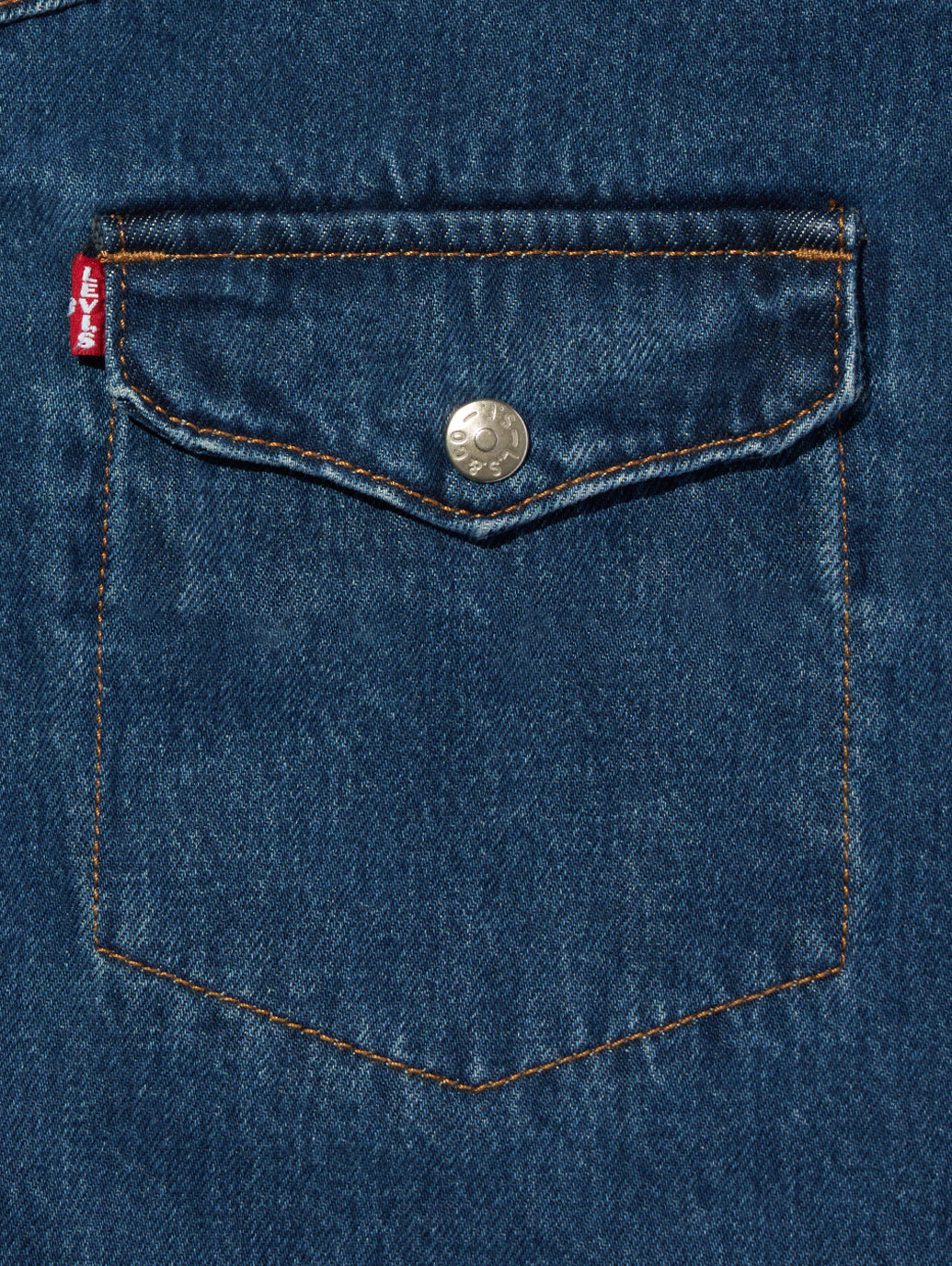 ウエスタンショートホーン トラッカージャケット インディゴブルー