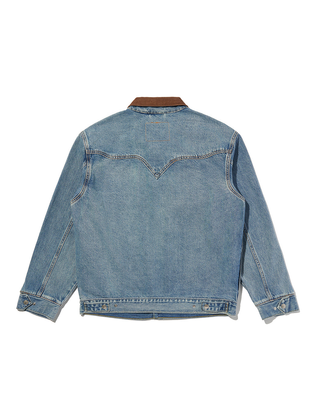 ウエスタンショートホーン トラッカージャケット ミディアムインディゴ