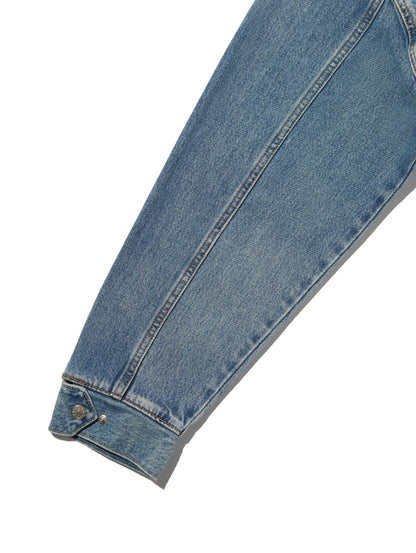 ウエスタンショートホーン トラッカージャケット ミディアムインディゴ