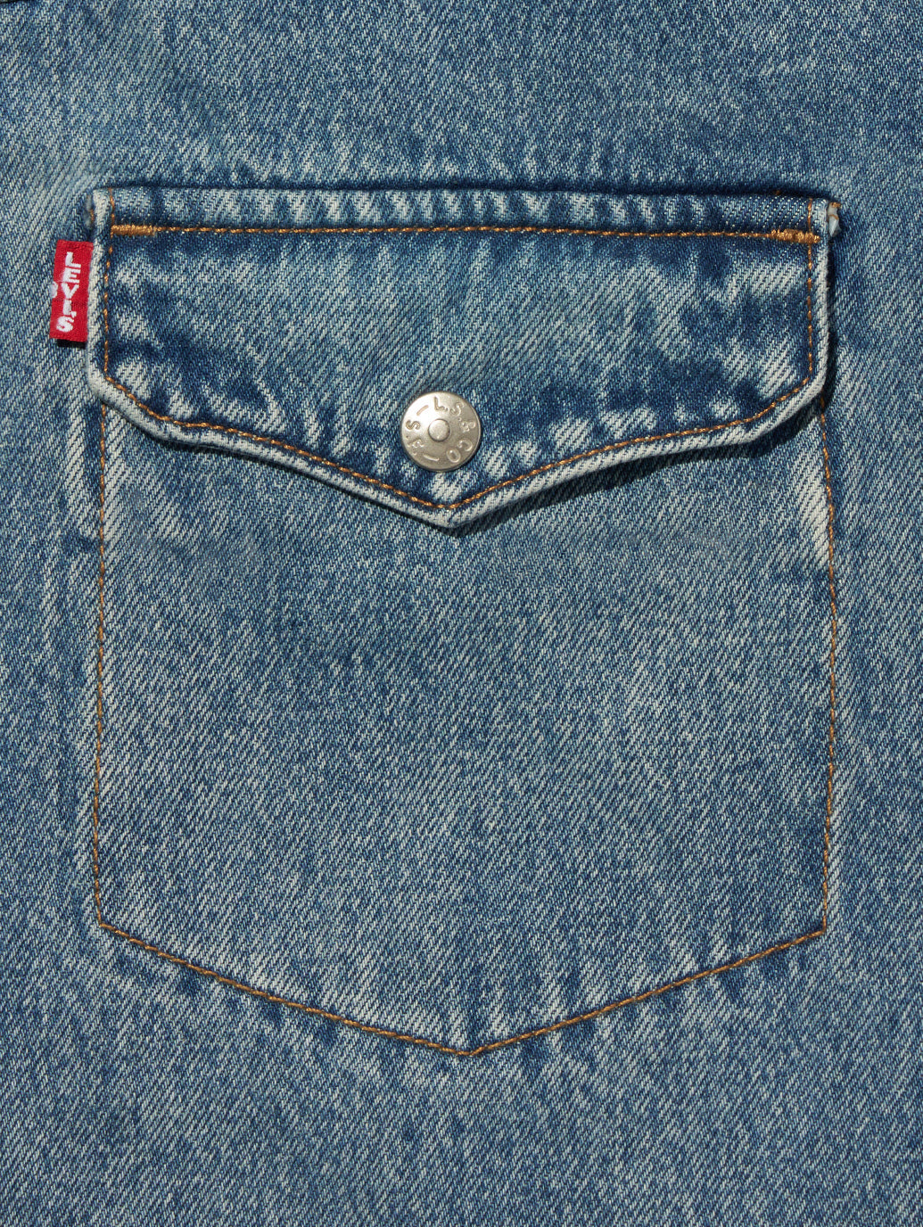 ウエスタンショートホーン トラッカージャケット ミディアムインディゴ