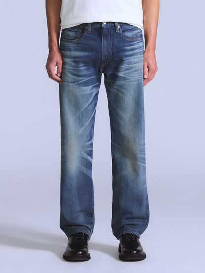 BLUETAB™ ANCHOR RELAXED ジーンズ ミディアムインディゴ MADE IN JAPAN