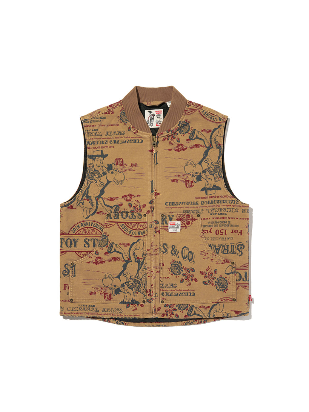 LEVI'S® x TOY STORY ジップフロント ベスト – リーバイス®公式