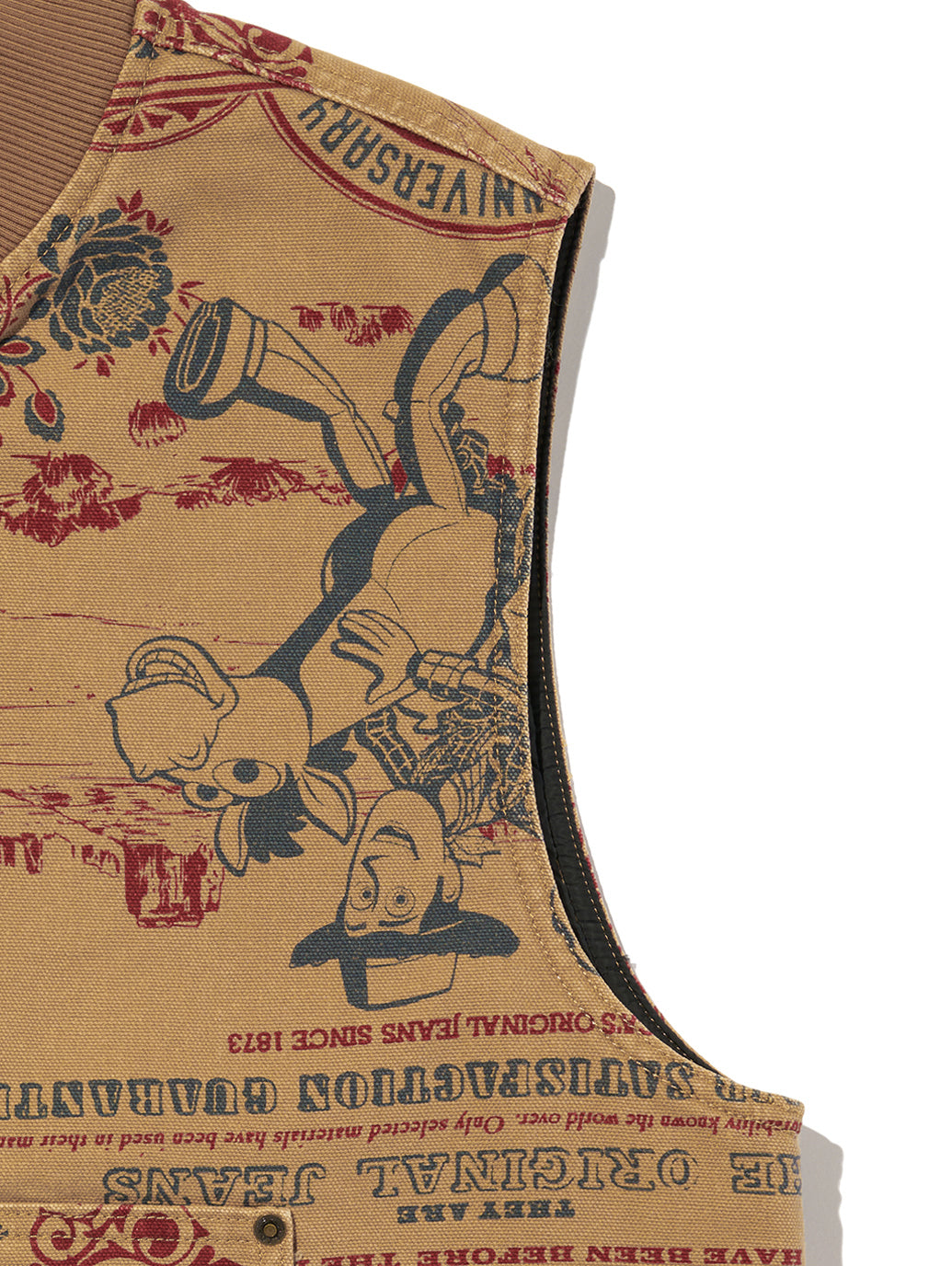 LEVI’S® x TOY STORY ジップフロント ベスト　サイズM LEVI'S® x TOY STORY ジップフロント ベスト – リーバイス®公式