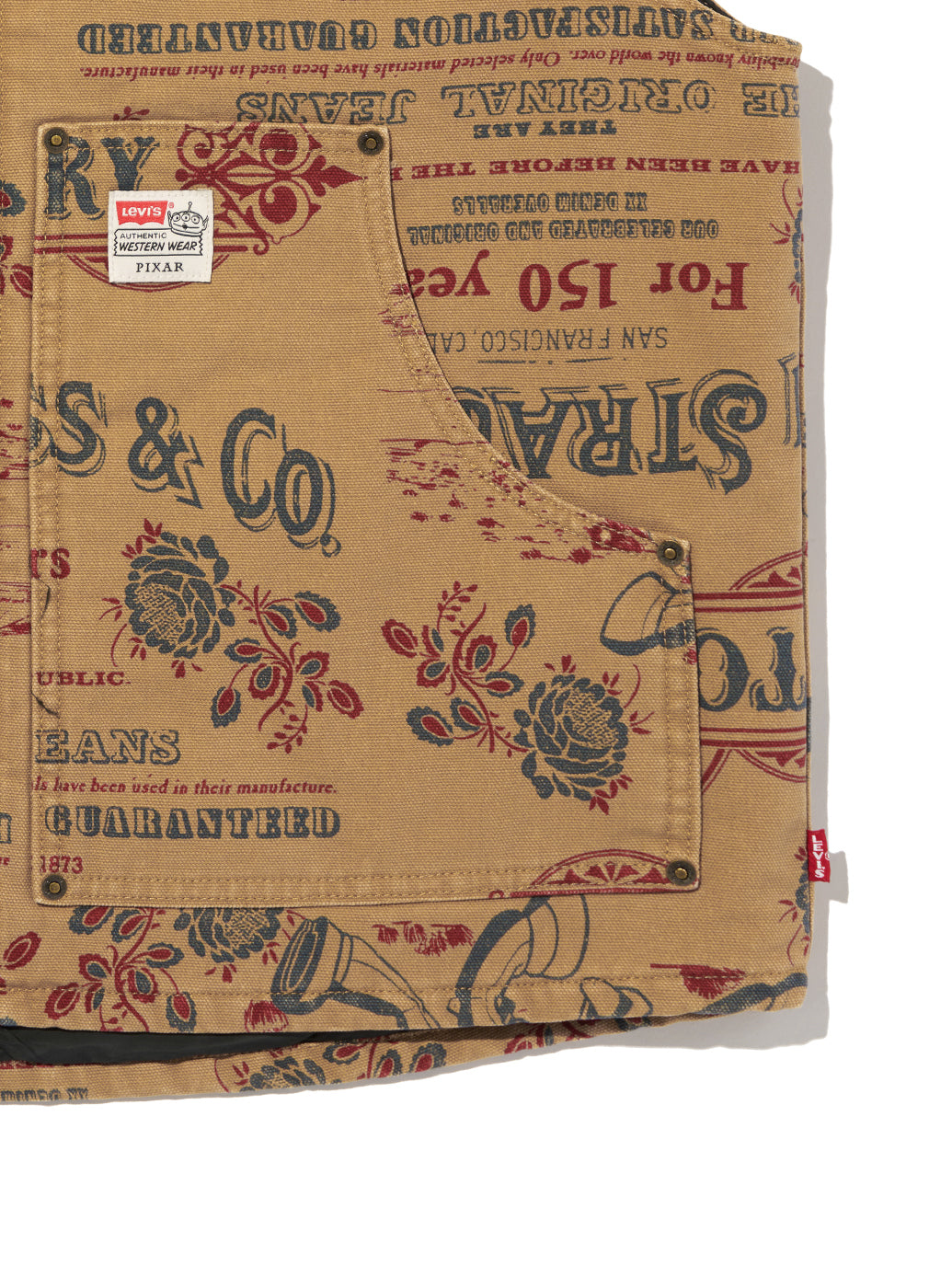 LEVI’S® x TOY STORY ジップフロント ベスト