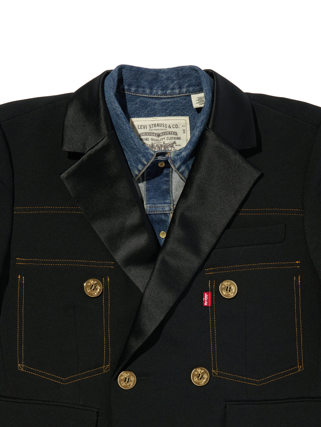 Levi's® x sacai Women's Denim x Matelasse Twill Jacket