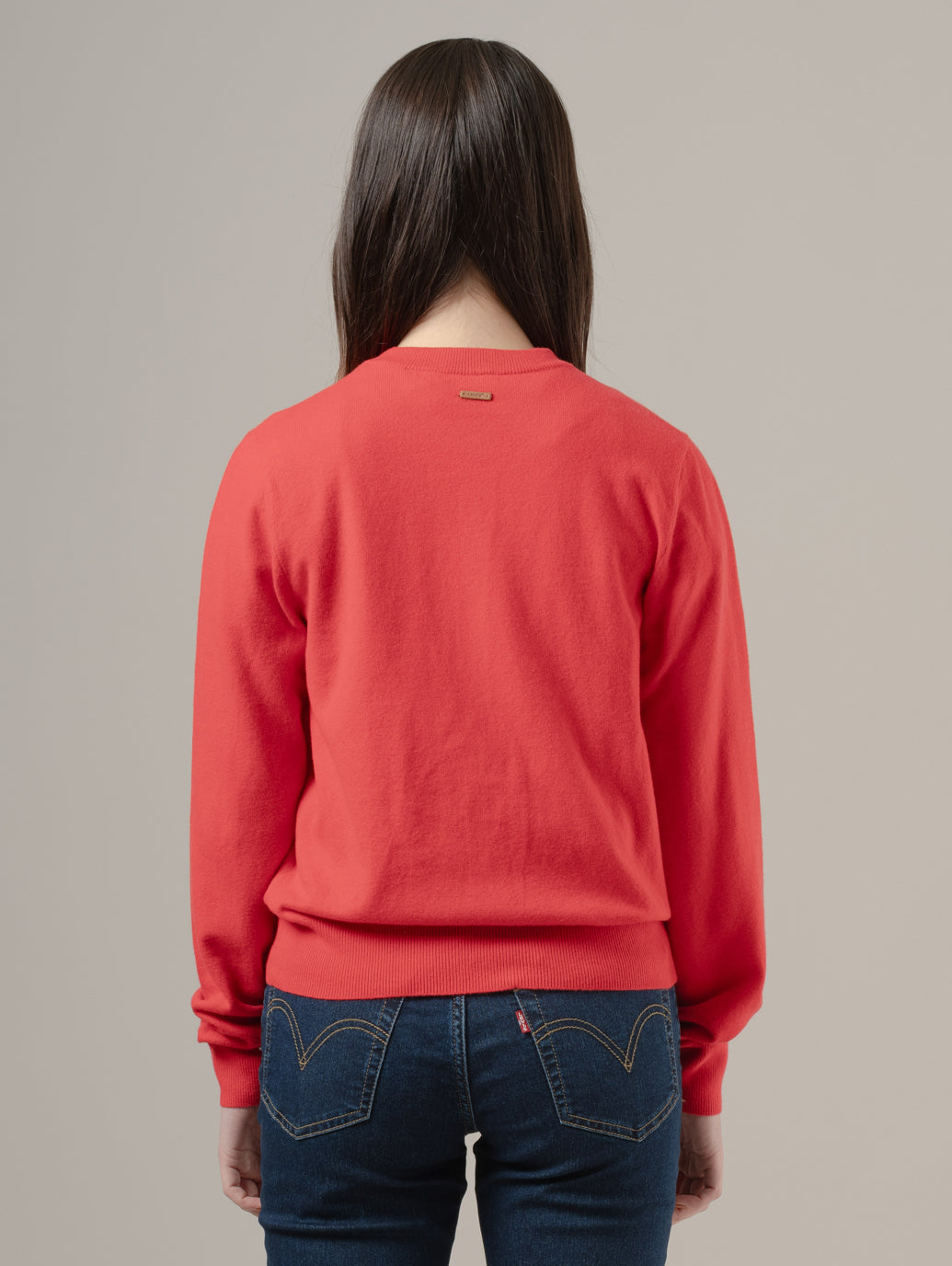 スーパーソフト クルーネックカーディガン