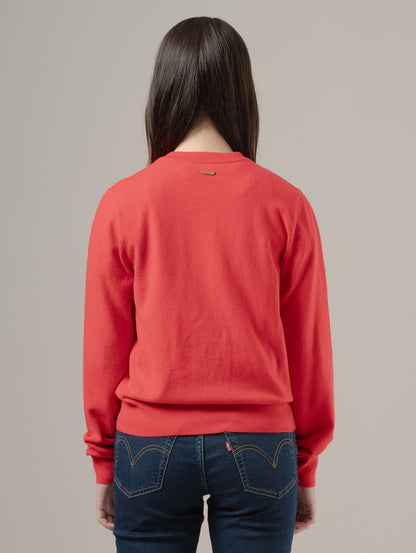 スーパーソフト クルーネックカーディガン