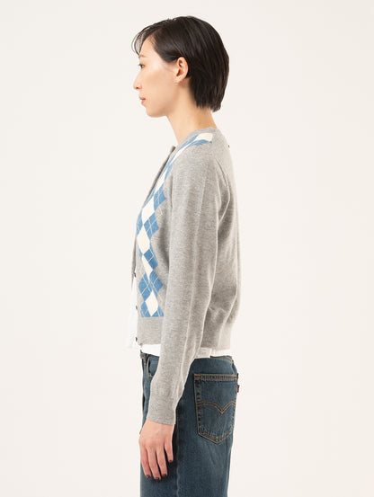 スーパーソフト クルーネックカーディガン