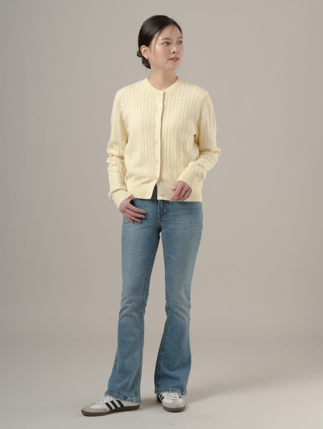 スーパーソフト クルーネックカーディガン – リーバイス®公式