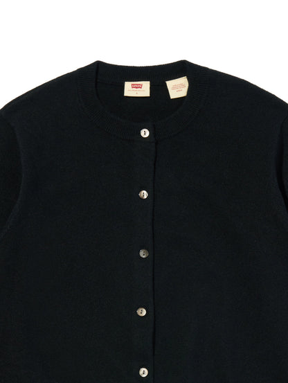 スーパーソフト クルーネックカーディガン