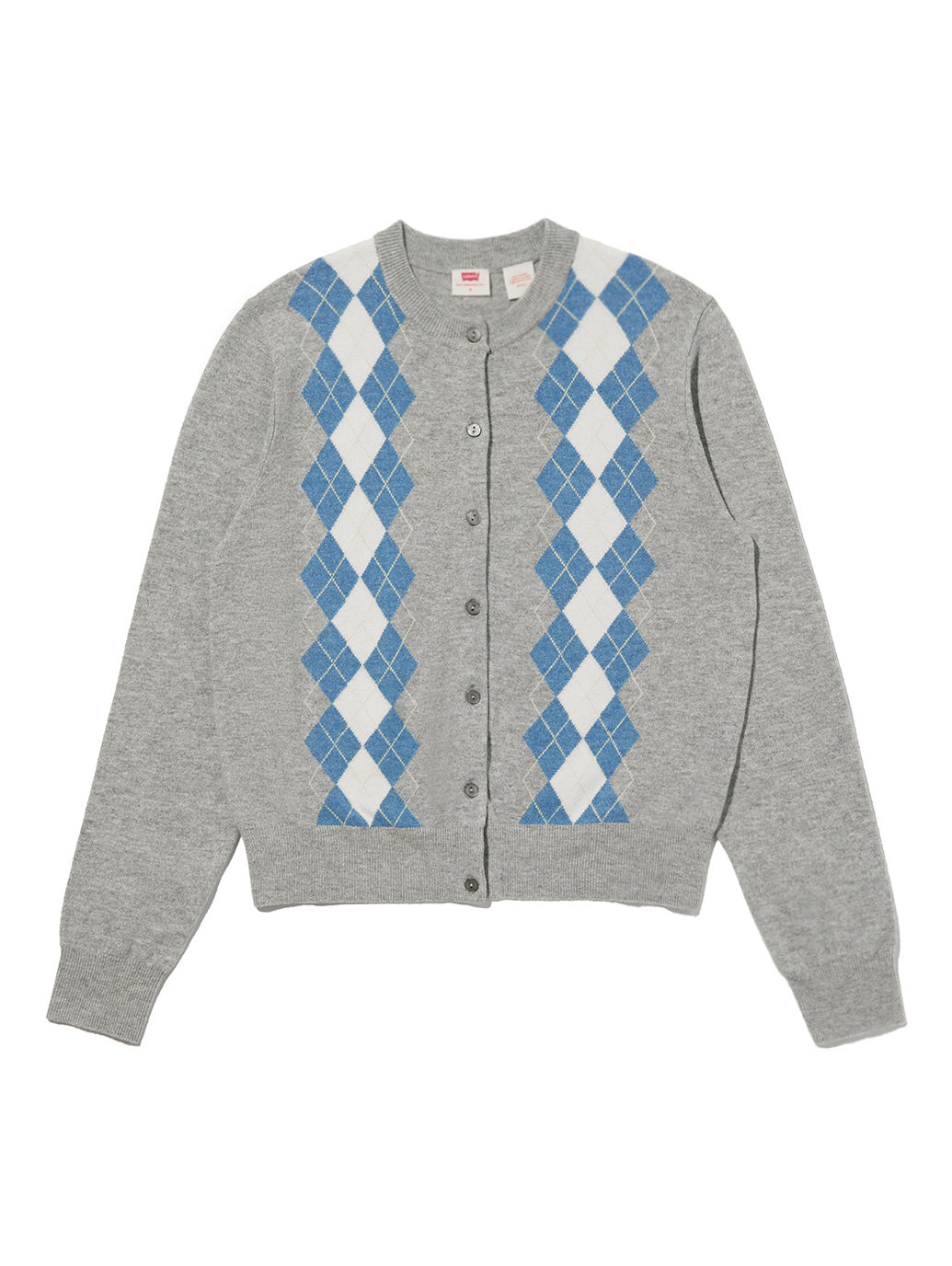 スーパーソフト クルーネックカーディガン