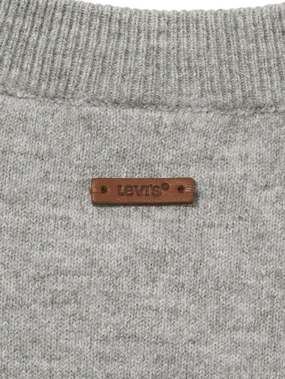 スーパーソフト クルーネックカーディガン