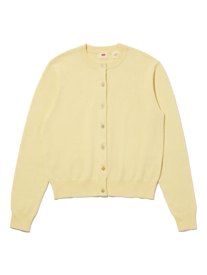 スーパーソフト クルーネックカーディガン