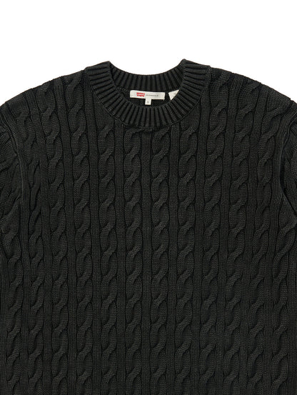 ボーイフレンド ケーブルクルーネック プルオーバー