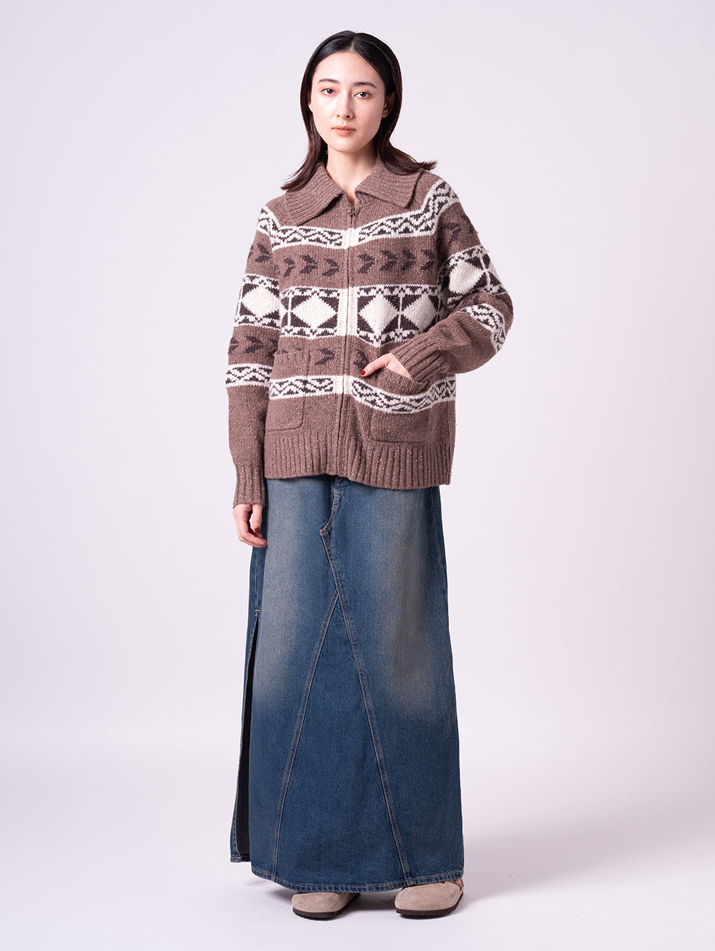 FAIRISLE カーディガン