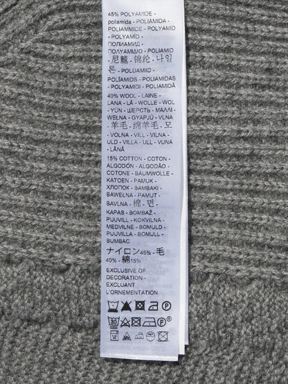 ケーブルニット ベスト