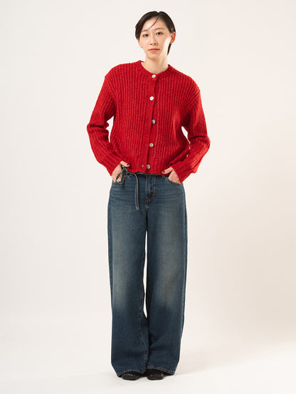 ルナシェルボタン カーディガン