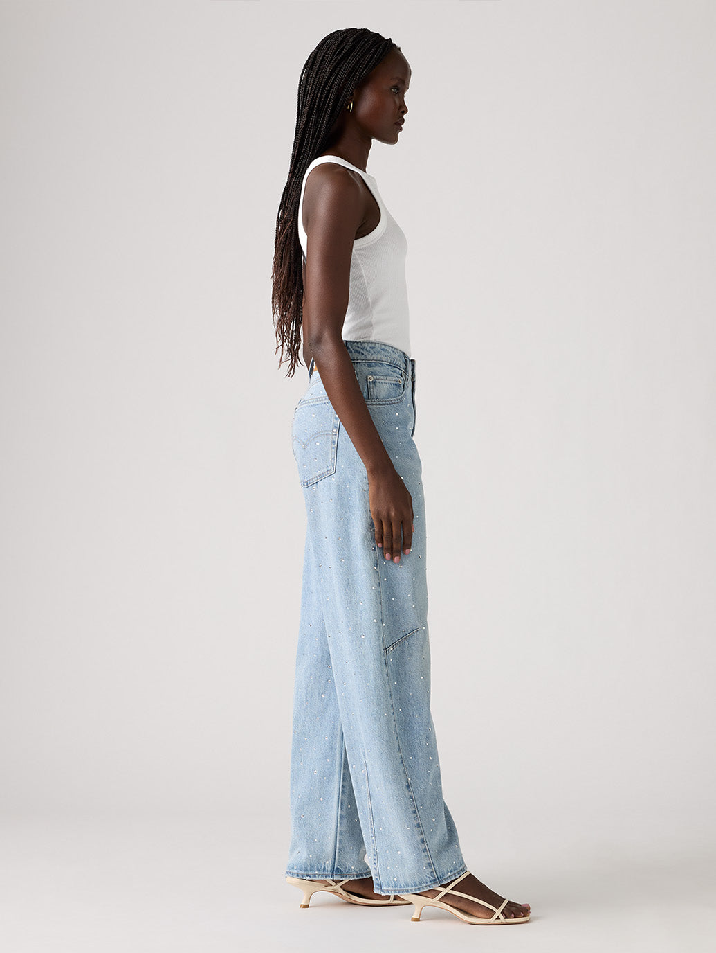 BAGGY DAD バレルジーンズ ライトインディゴ – リーバイス®公式