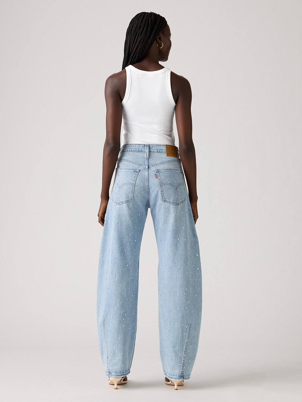 【美品✨】パラスパレス　オールインワン ダンガリー　インディゴ　デニム　F 美品✨】パラスパレス オールインワン ダンガリー インディゴ