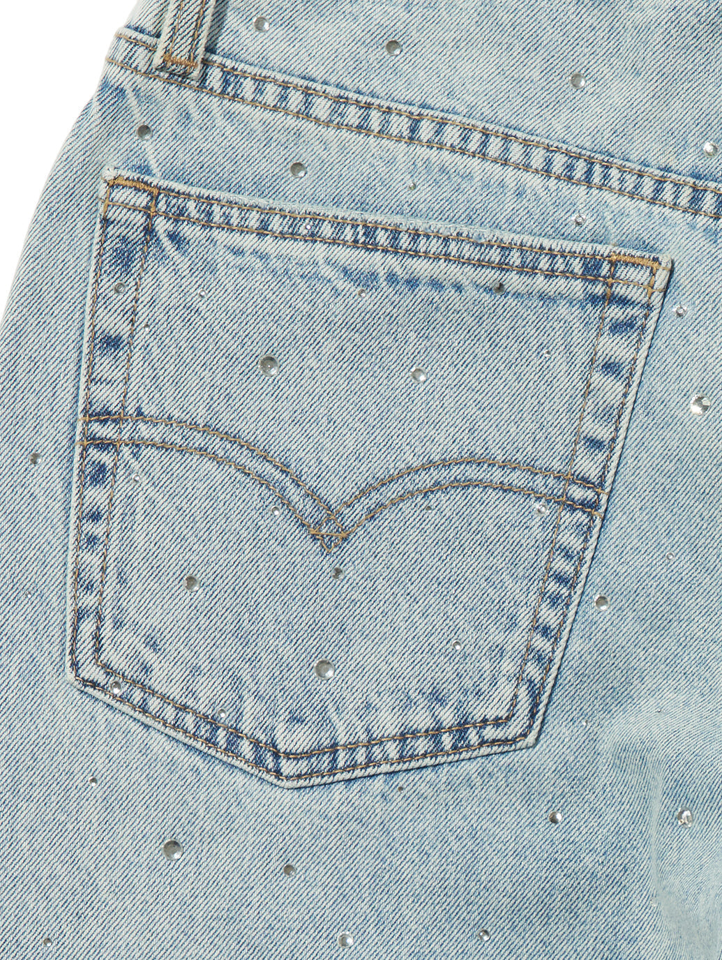 BAGGY DAD バレルジーンズ ライトインディゴ