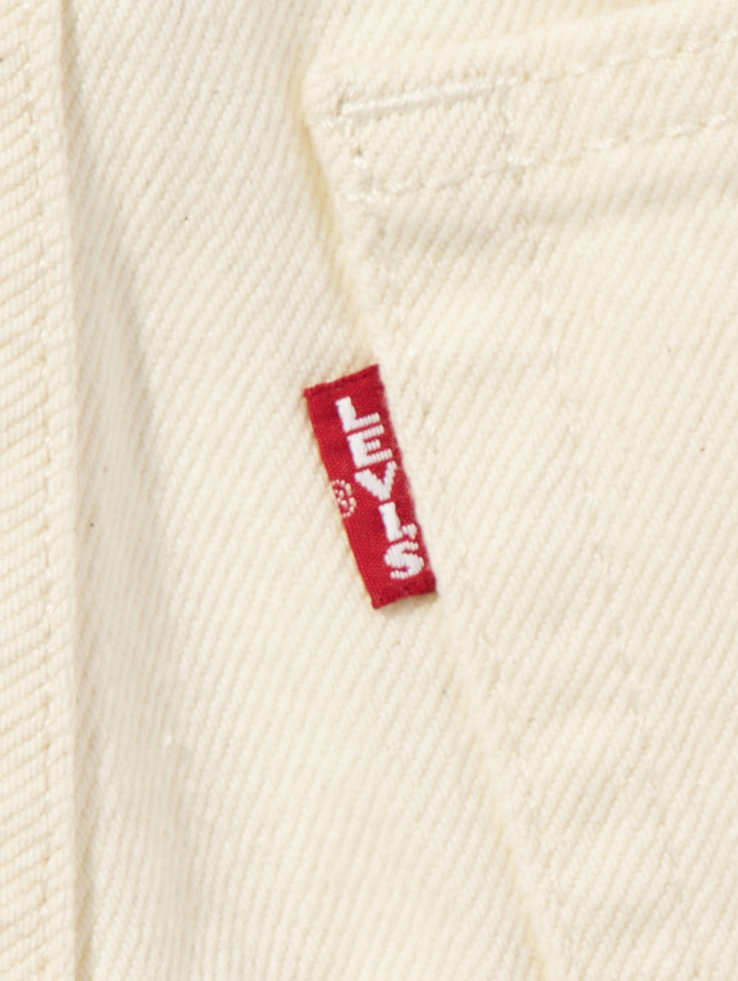 BAGGY DAD バレルジーンズ ホワイト