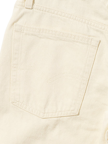 BAGGY DAD バレルジーンズ ホワイト