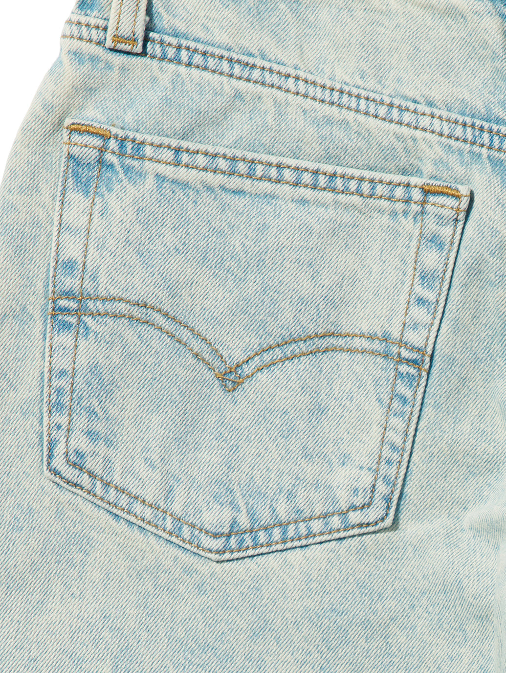 BAGGY DAD バレルジーンズ ライトインディゴ