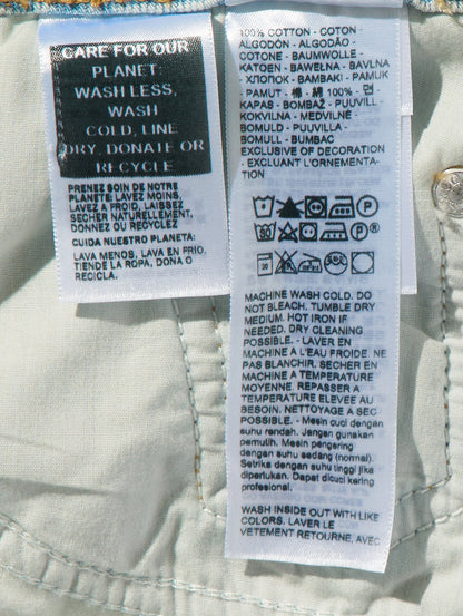 BAGGY DAD バレルジーンズ ライトインディゴ