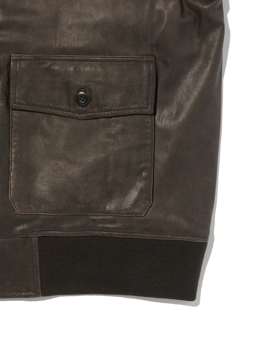 LEVI'S® LEATHER COLLECTION CLAYTON LEATHER AVIATOR JACKET