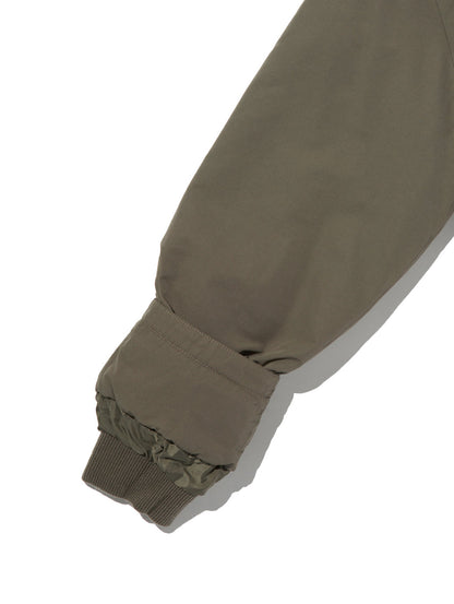 BRIGGS ショートパファージャケット カーキ