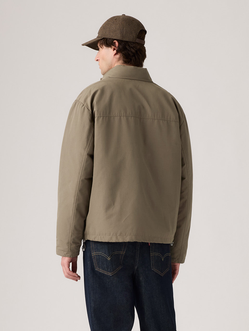 BRIGGS ショートパファージャケット カーキ – リーバイス®公式