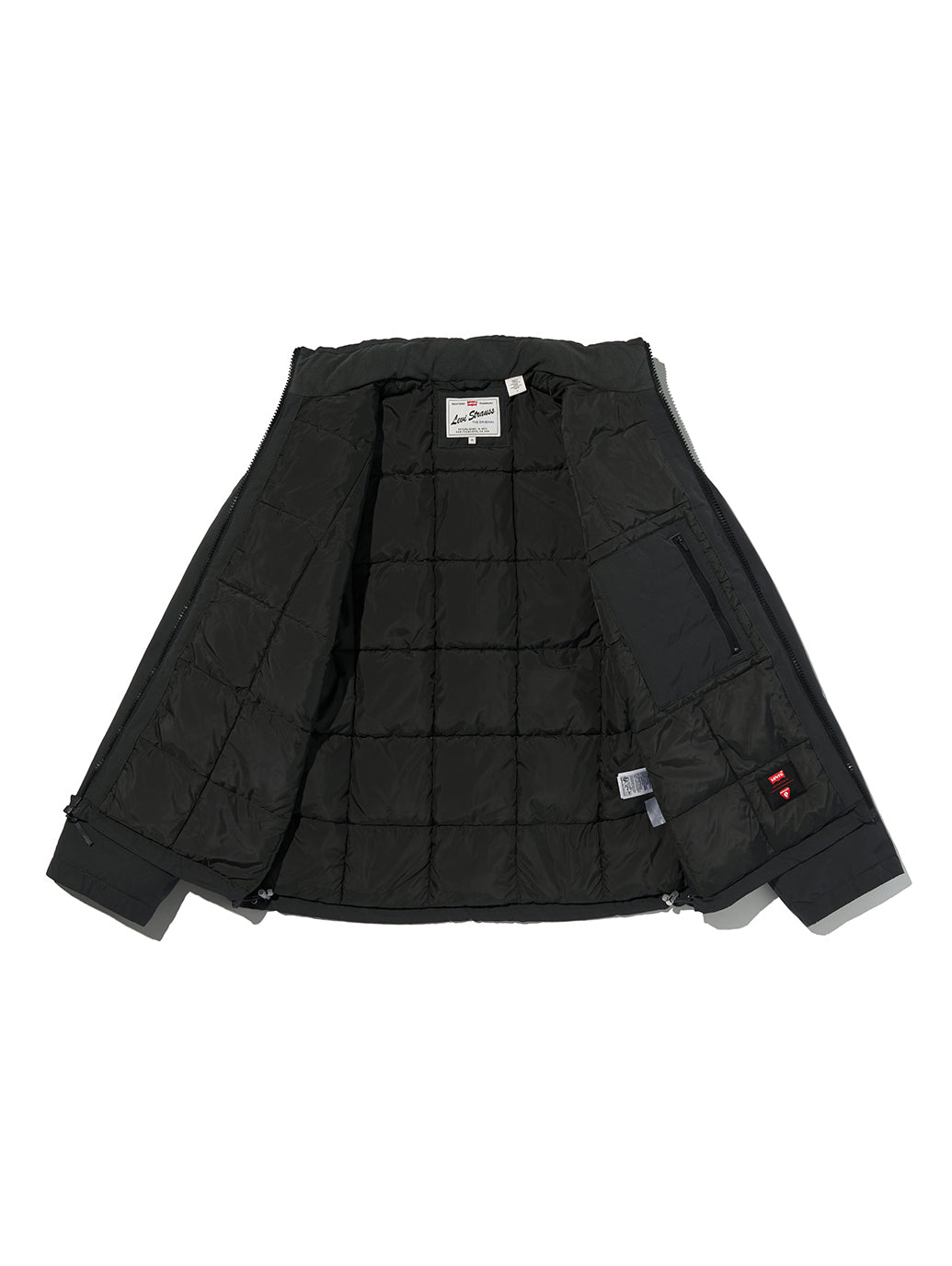 BRIGGS ショートパファージャケット ブラック