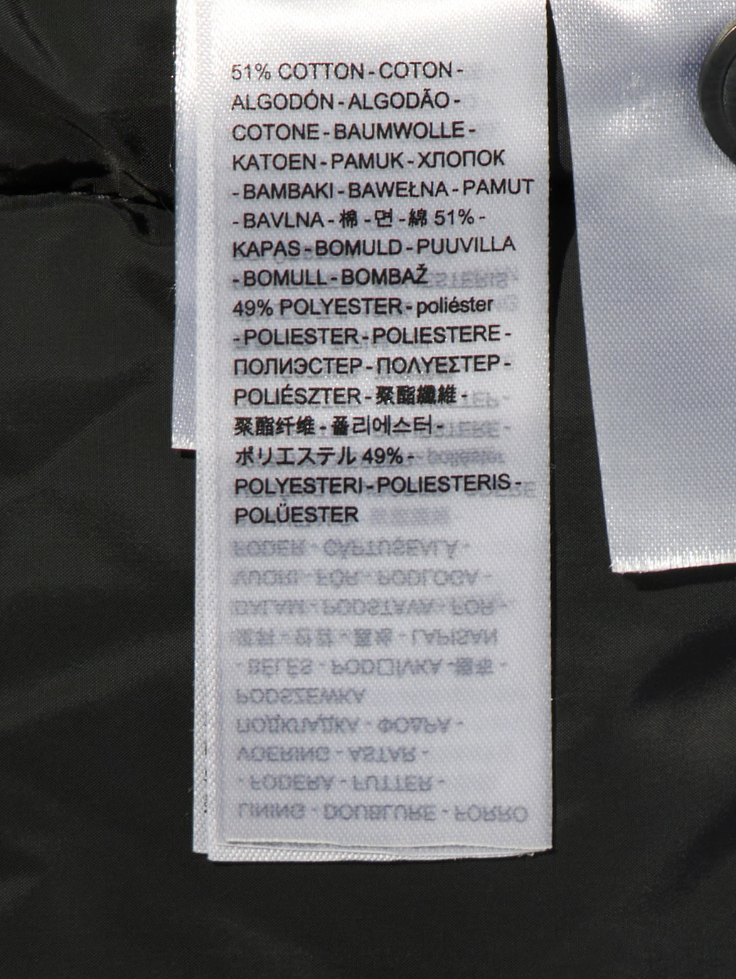 BRIGGS ショートパファージャケット ブラック