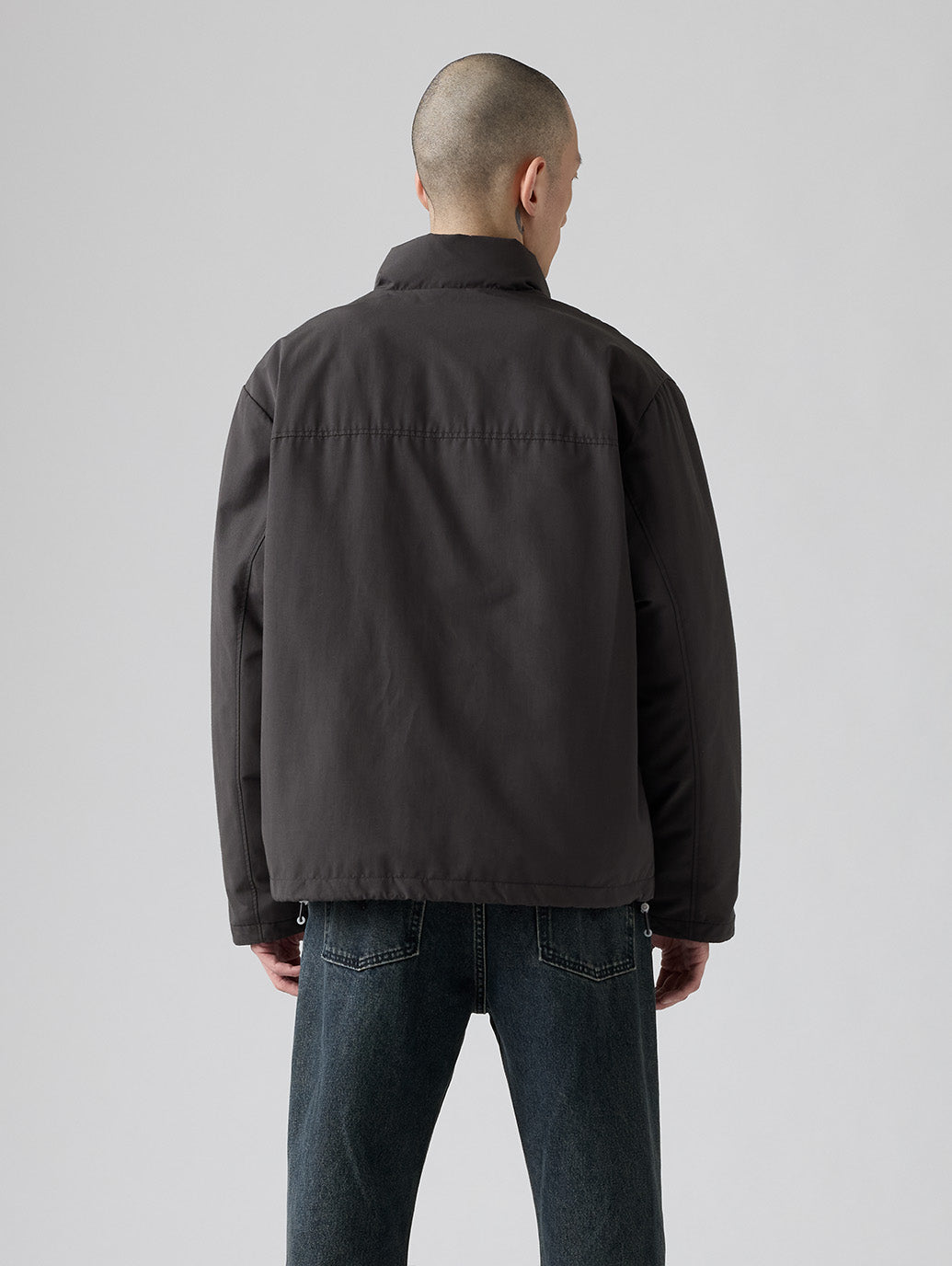 BRIGGS ショートパファージャケット ブラック