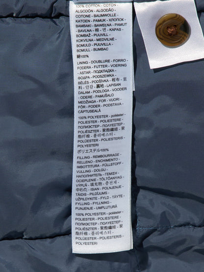 BRIGGS ショートパファージャケット インディゴブルー